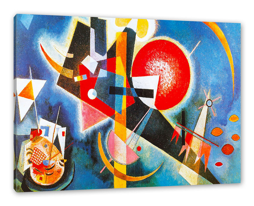 Wassily Kandinsky - Im Blau Leinwanbild Rechteckig