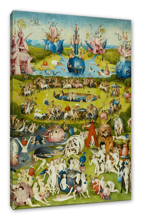 Pixxprint Hieronymus Bosch - Der Garten der Lüste II, Leinwandbild