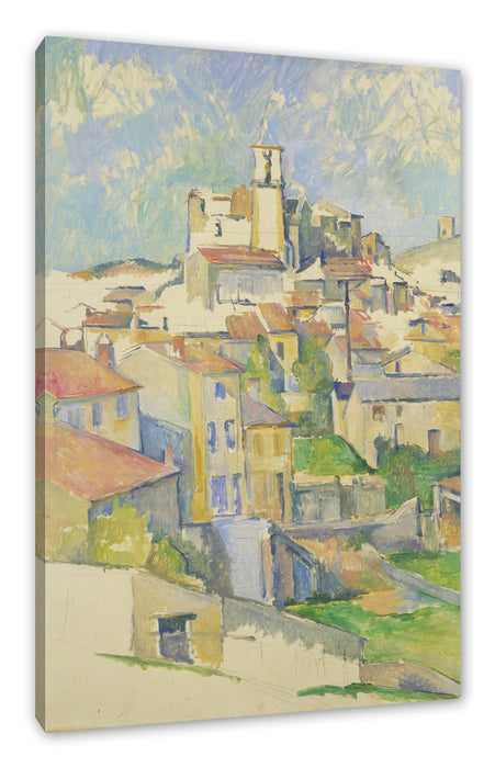 Pixxprint Paul Cézanne - Gardanne, Leinwandbild