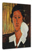 Amedeo Modigliani - Portrait von Hanka Zborowska  Leinwanbild Rechteckig