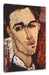 Amedeo Modigliani - Portrait von Celso Lagar Leinwanbild Rechteckig