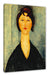 Amedeo Modigliani - Portrait einer jungen Frau  Leinwanbild Rechteckig