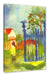 August Macke - Gartentor  Leinwanbild Rechteckig