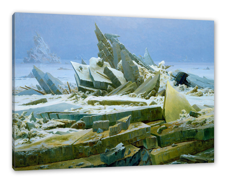 Pixxprint Caspar David Friedrich - Das Ekseer , Leinwandbild