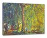 Claude Monet - Trauerweide  Leinwanbild Rechteckig