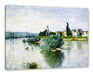 Claude Monet - LA SEINE À LAVACOURT  Leinwanbild Rechteckig