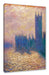 Claude Monet - Claude Monet - Das Parlament von London Leinwanbild Rechteckig