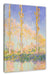 Claude Monet - Pappeln   Leinwanbild Rechteckig