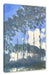 Claude Monet - Pappeln an der Epte III  Leinwanbild Rechteckig