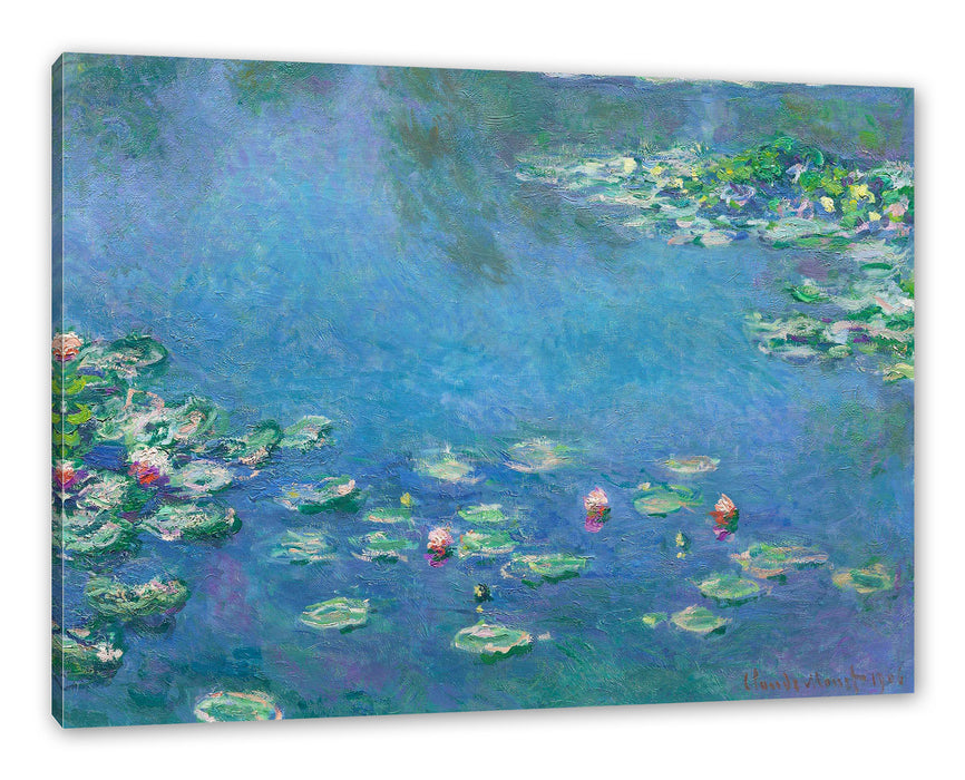 Claude Monet - Seerosen  III Leinwanbild Rechteckig