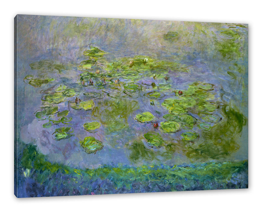 Pixxprint Claude Monet - Seerosen  VI, Leinwandbild