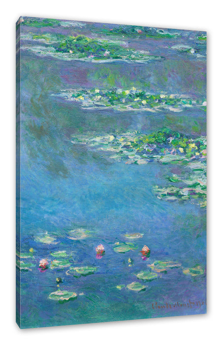 Pixxprint Claude Monet - Seerosen  IX, Leinwandbild