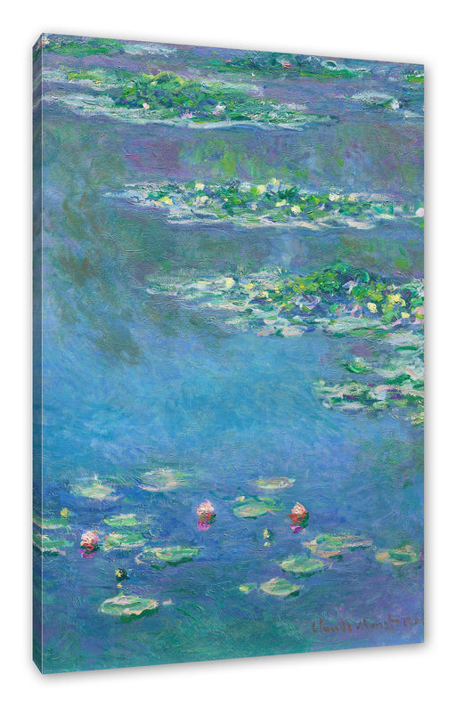 Claude Monet - Seerosen  IX Leinwanbild Rechteckig