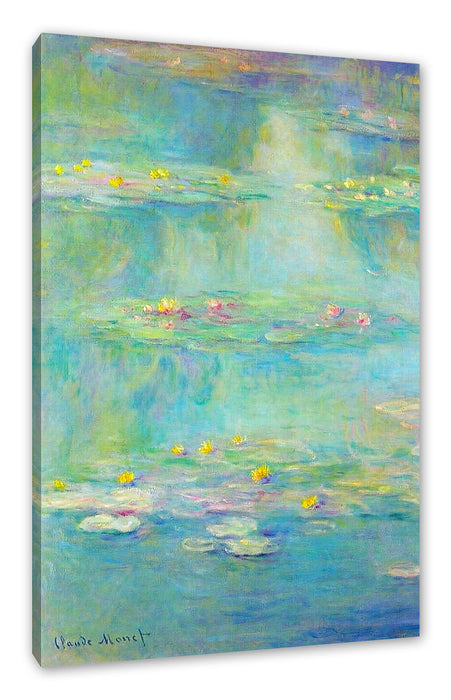 Pixxprint Claude Monet - Seerosen  X, Leinwandbild