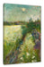 Edvard Munch - Blumige Weide in Veierland  Leinwanbild Rechteckig