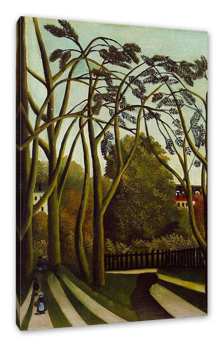 Pixxprint Henri Rousseau - The Redlist Naivismus, Leinwandbild