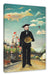 Henri Rousseau - Selbstbildnis mit Palette Naivism Leinwanbild Rechteckig