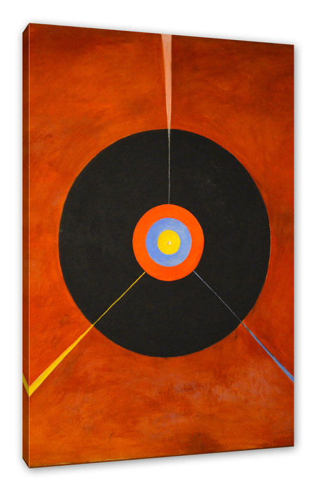 Pixxprint Hilma af Klint - Der Schwan I, Leinwandbild