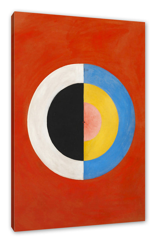 Hilma af Klint - Der Schwan II Leinwanbild Rechteckig