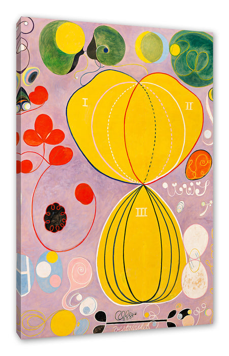 Pixxprint Hilma af Klint - Adulthood, Leinwandbild