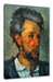 Paul Cézanne - Portrait of Victor Chocquet  Leinwanbild Rechteckig