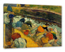 Paul Gauguin - Waschfrauen in Arles  Leinwanbild Rechteckig