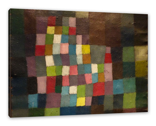 Paul Klee - Alter Klang Leinwanbild Rechteckig