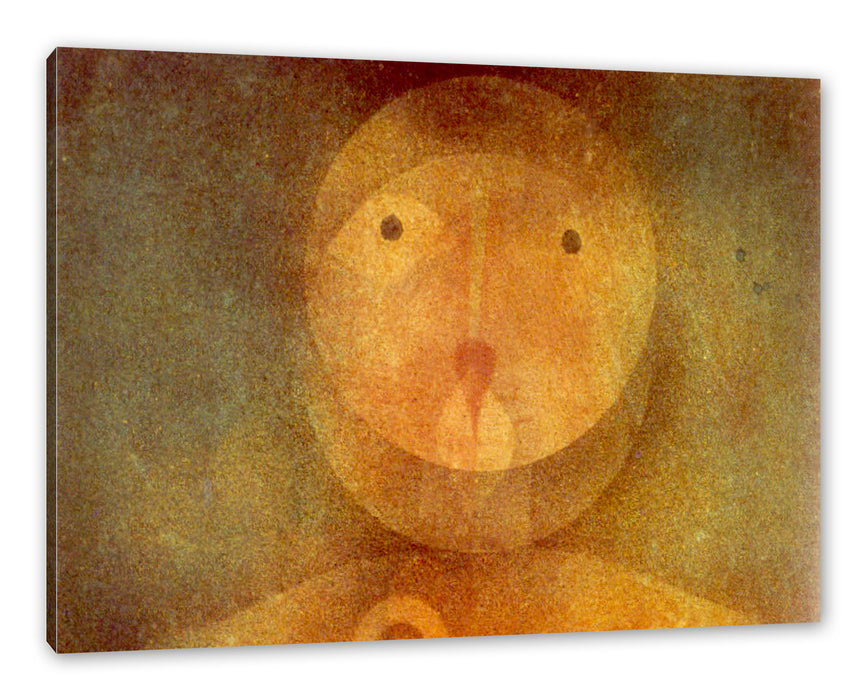 Pixxprint Paul Klee - Pierrot Lunaire , Leinwandbild