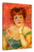 Pierre-Auguste Renoir - Portrait der Schauspielerin Jea Leinwanbild Rechteckig