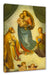 Raffael - Sixtinische Madonna  Leinwanbild Rechteckig