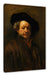 Rembrandt van Rijn - Selbstportrait II Leinwanbild Rechteckig