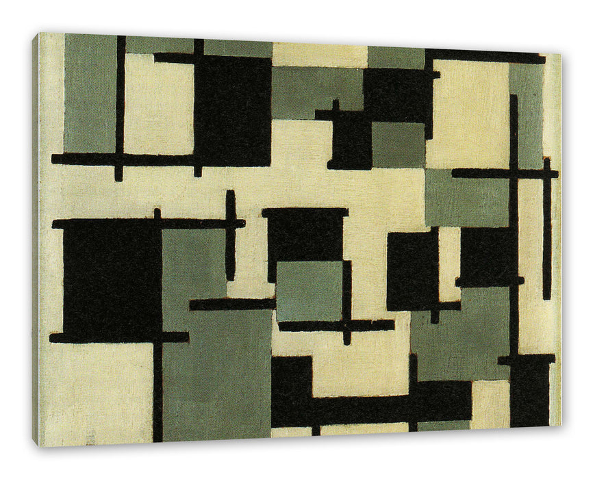 Pixxprint Theo van Doesburg - Komposition XIII , Leinwandbild