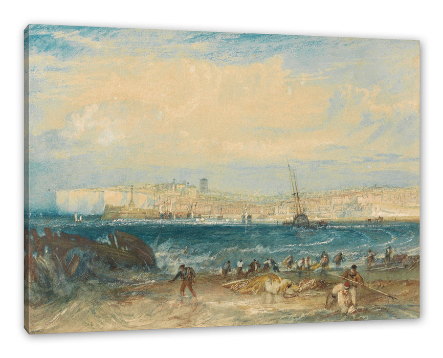 Pixxprint William Turner - Margate , Leinwandbild