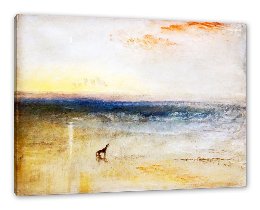 Pixxprint William Turner - Dawn after the Wreck , Leinwandbild
