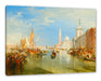 William Turner - Venice: The Dogana and San Giorgio Mag Leinwanbild Rechteckig