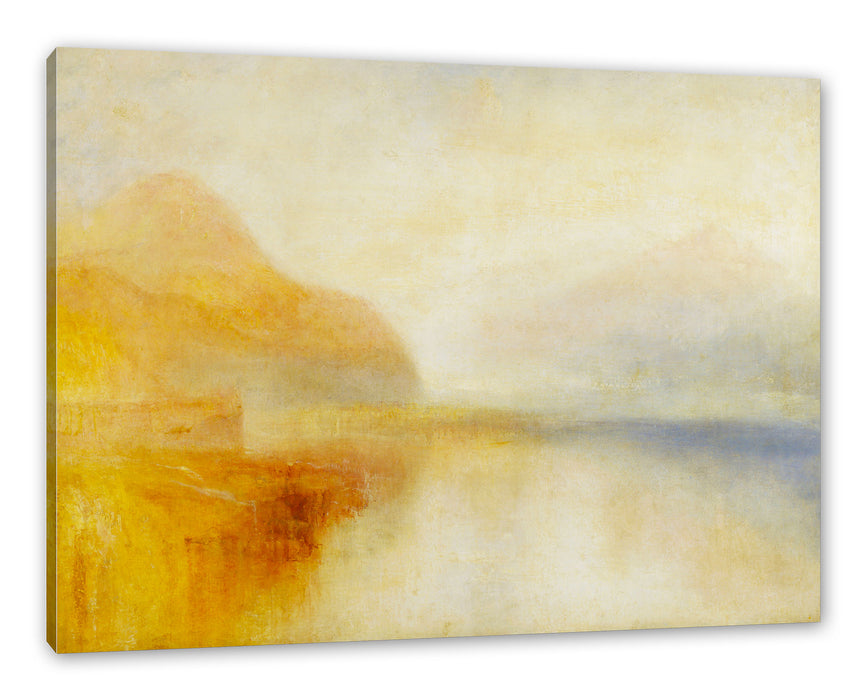 Pixxprint William Turner - Inverary Pier Loch Fyne Morning , Leinwandbild