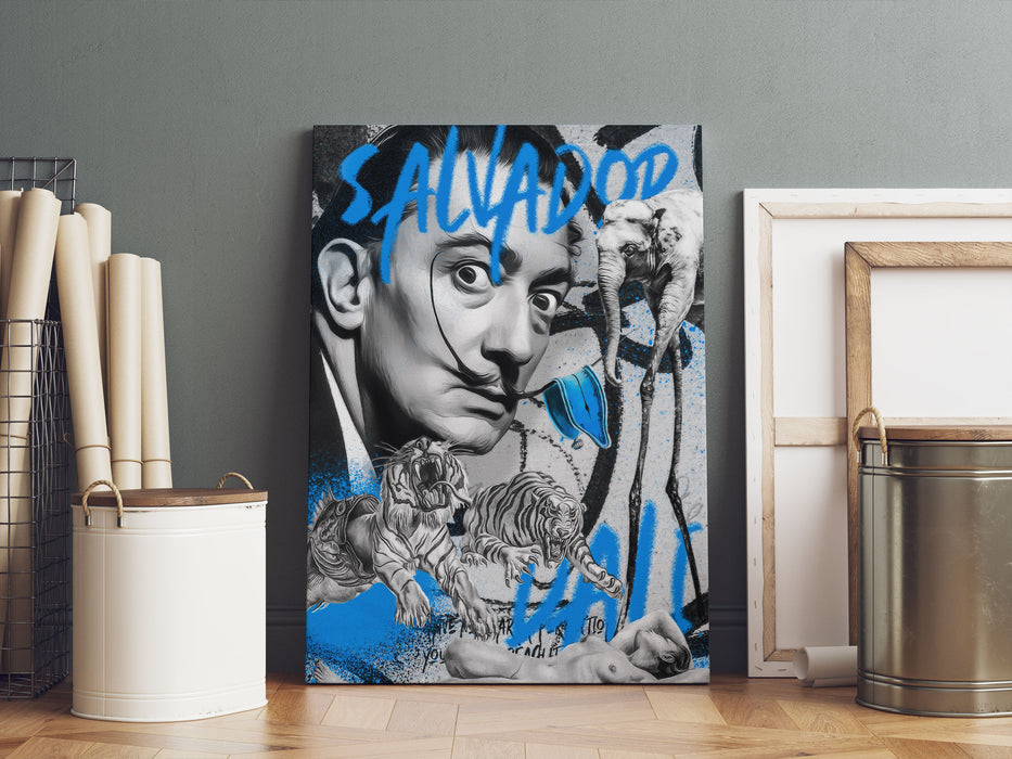 Pop Art  - Salvador Dali, Leinwandbild