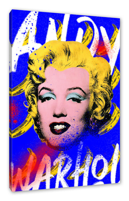 Pixxprint Pop Art - Marylin Monroe, Leinwandbild