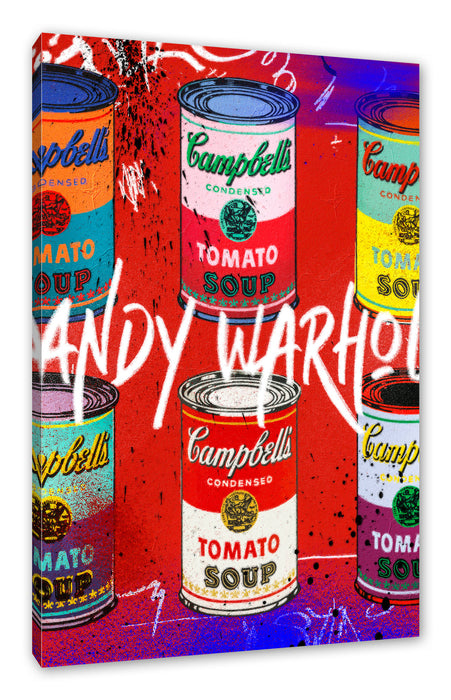 Pixxprint Pop Art - Andy Dosen, Leinwandbild