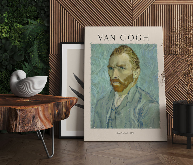 Art Portrait  - Van Gogh - Selbstportrait I, Leinwandbild