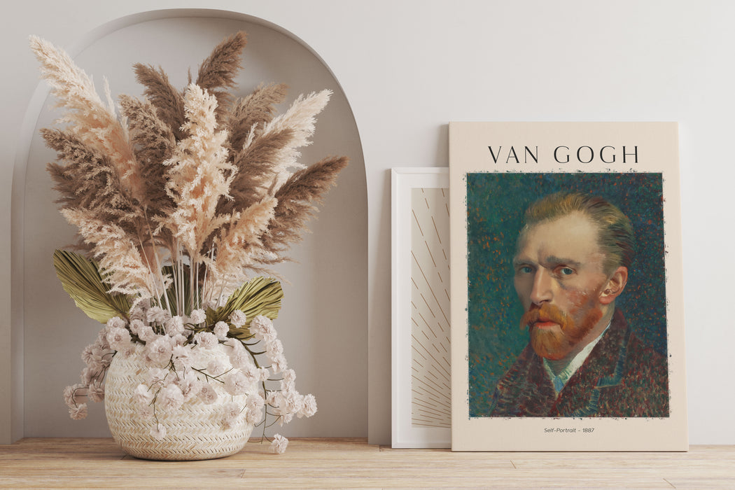 Art Portrait  - Van Gogh - Selbstportrait II, Leinwandbild