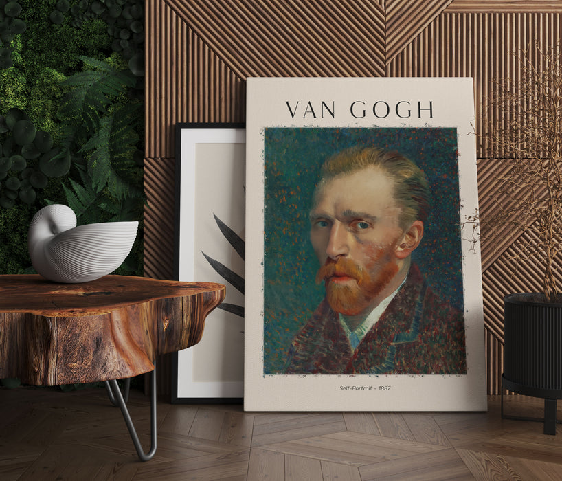 Art Portrait  - Van Gogh - Selbstportrait II, Leinwandbild