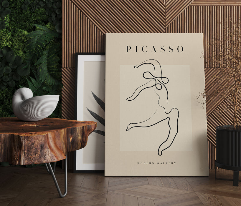 Picasso Art Collection  - Frau, Leinwandbild