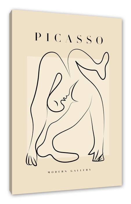 Pixxprint Picasso Art Collection - Der Akrobat, Leinwandbild