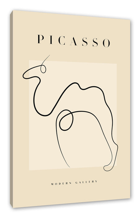 Pixxprint Picasso Art Collection - Das Kamel, Leinwandbild