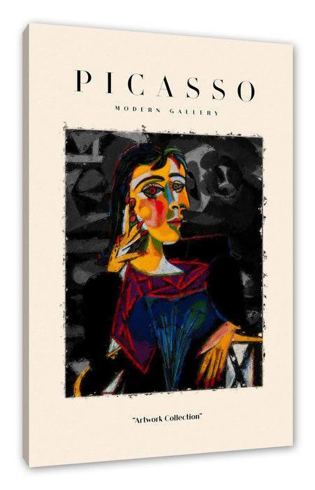 Pixxprint Picasso Art Collection - Dora Maar, Leinwandbild