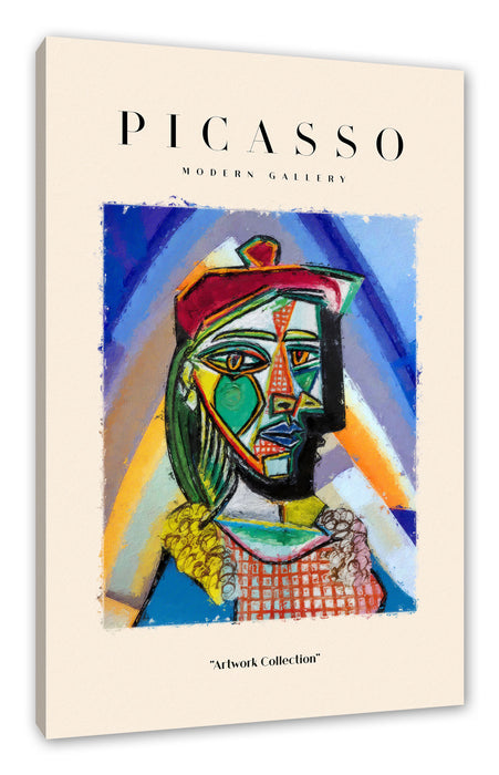 Pixxprint Picasso Art Collection - Gesicht VI, Leinwandbild