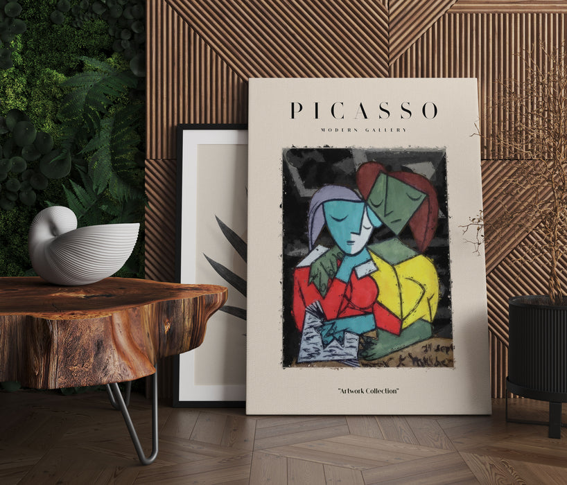 Picasso Art Collection  - Zwei Frauen, Leinwandbild