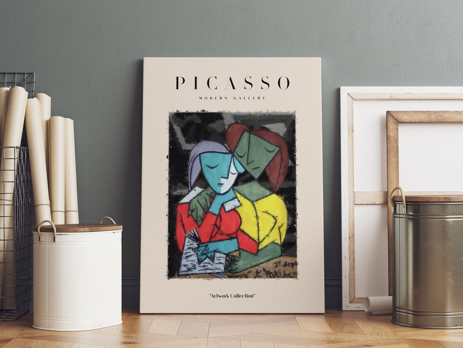 Picasso Art Collection  - Zwei Frauen, Leinwandbild