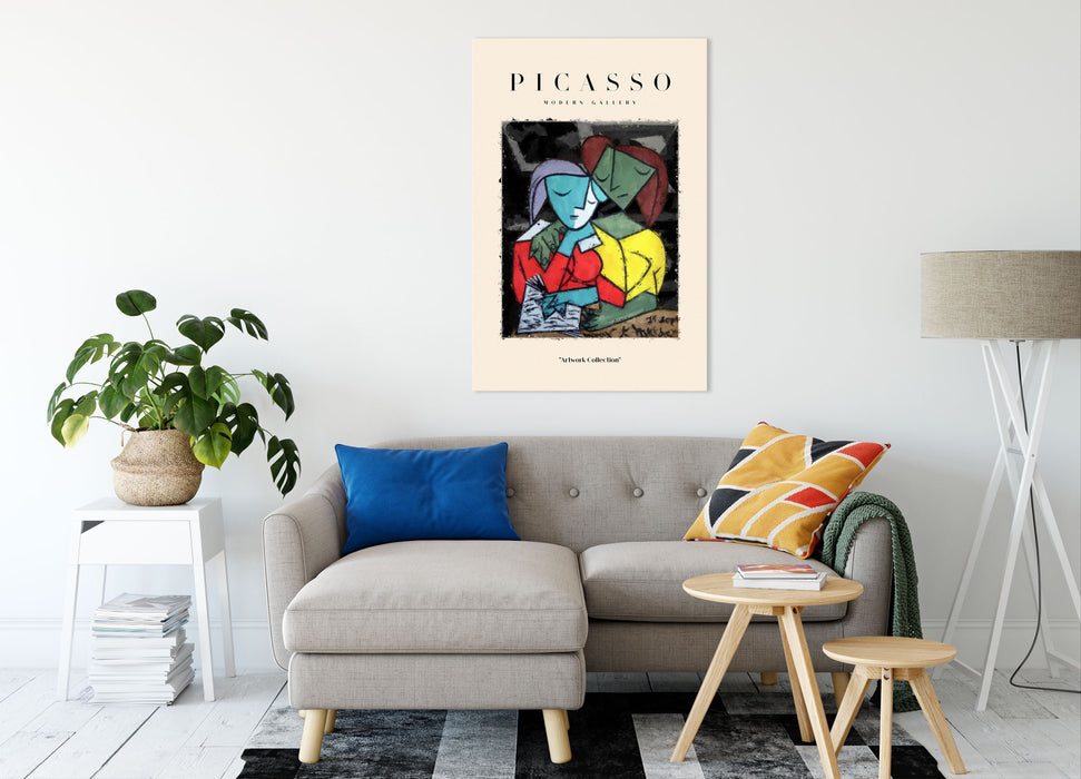 Picasso Art Collection  - Zwei Frauen, Leinwandbild